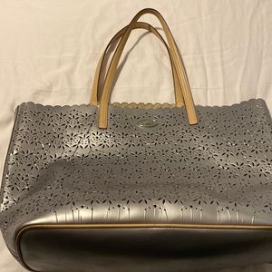 Coach cutout tote bag